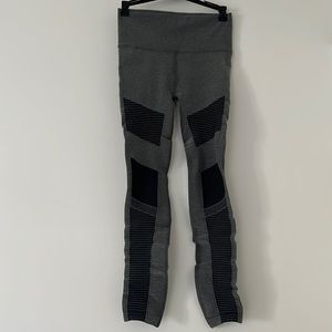 High Waist Seamless Moto Legging